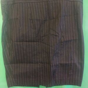 Torrid Stripped Black Skirt